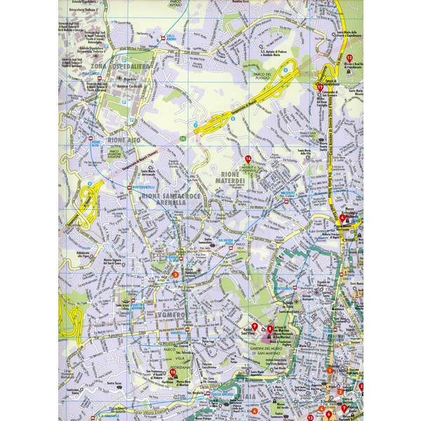 EASY MAP Neapel 1:14000 - Straßenkarte