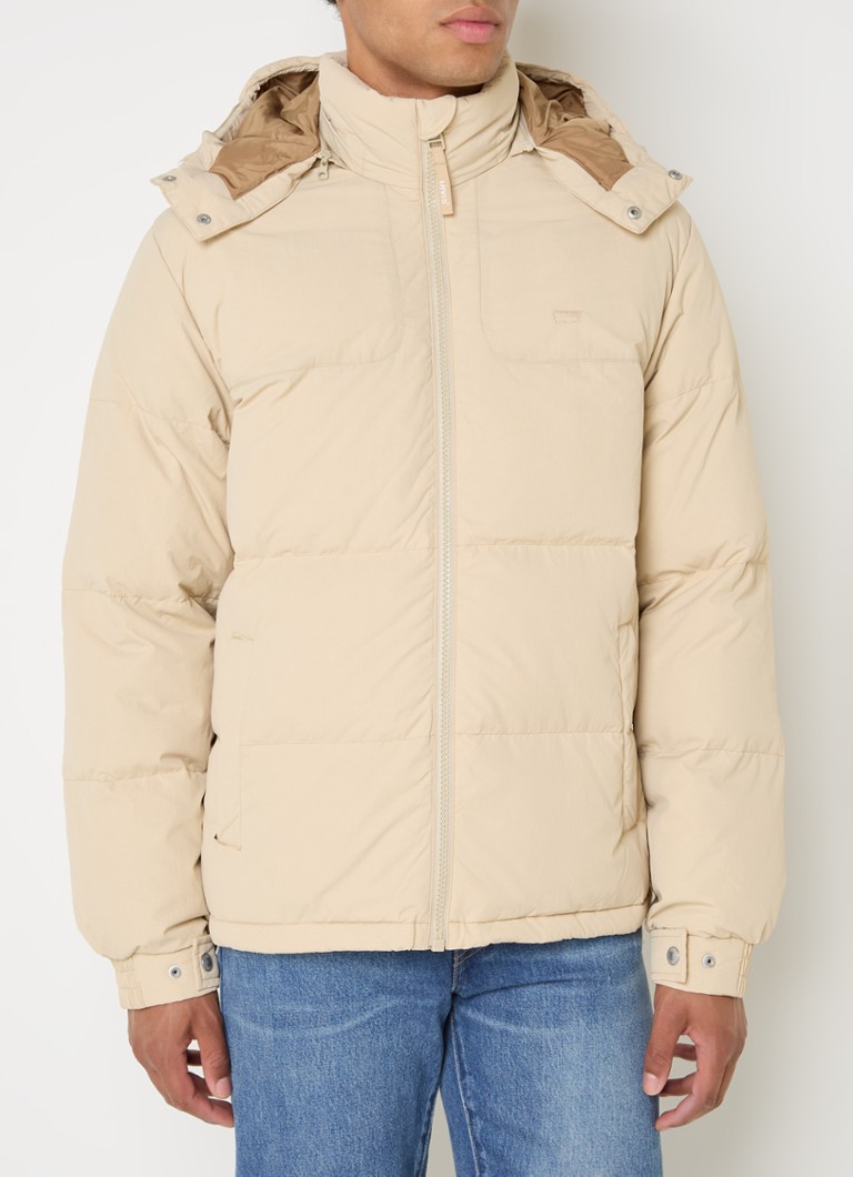 Levi's Rockridge puffer jacket with down filling and detachable hood