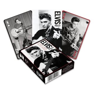 Elvis Presley Spielkarten Black & White (Multilingual)