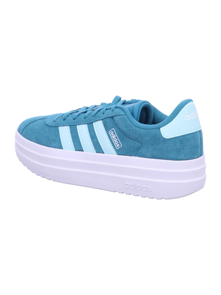 adidas Damen- Schnürschuhe VL COURT BOLD J in Blau günstig kaufen 37