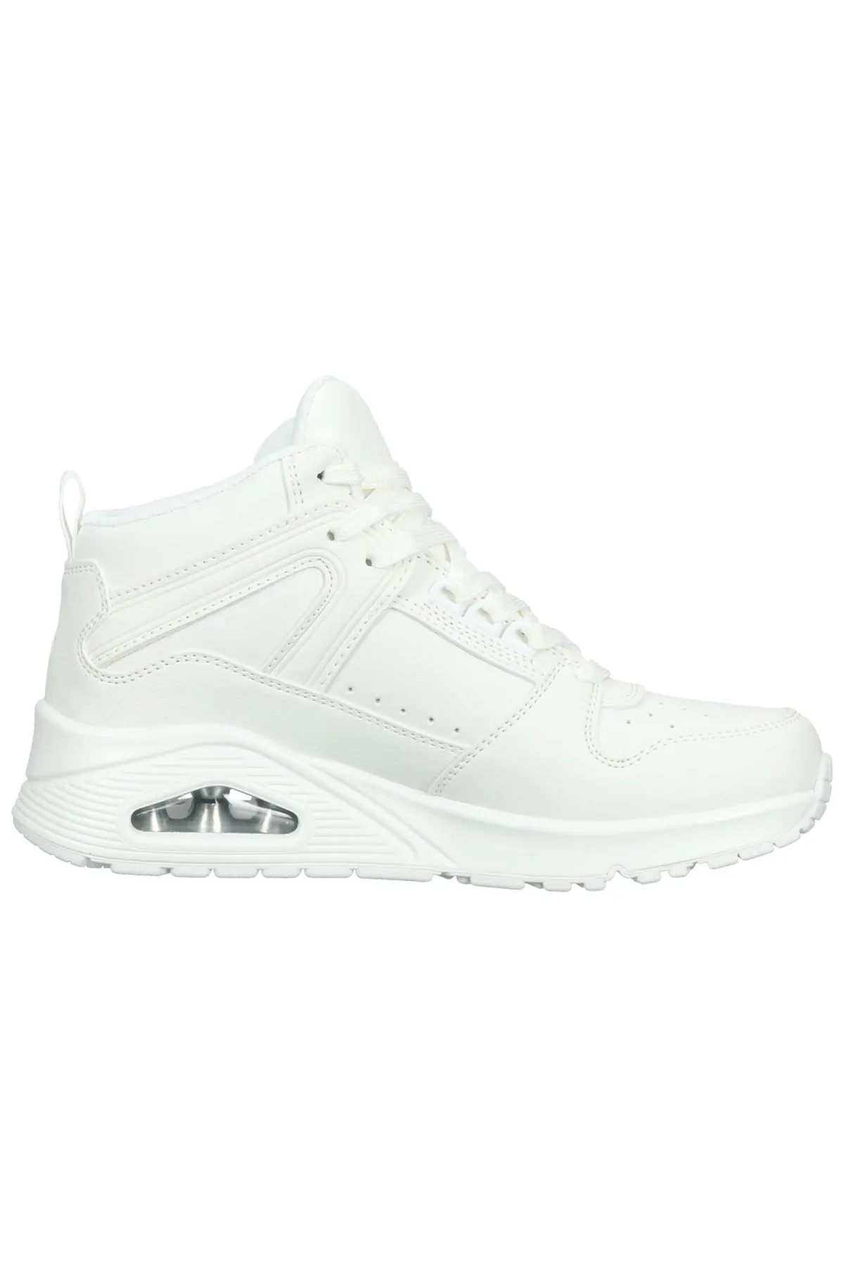 SKECHERS  Sneaker - Weiß - Flacher Absatz