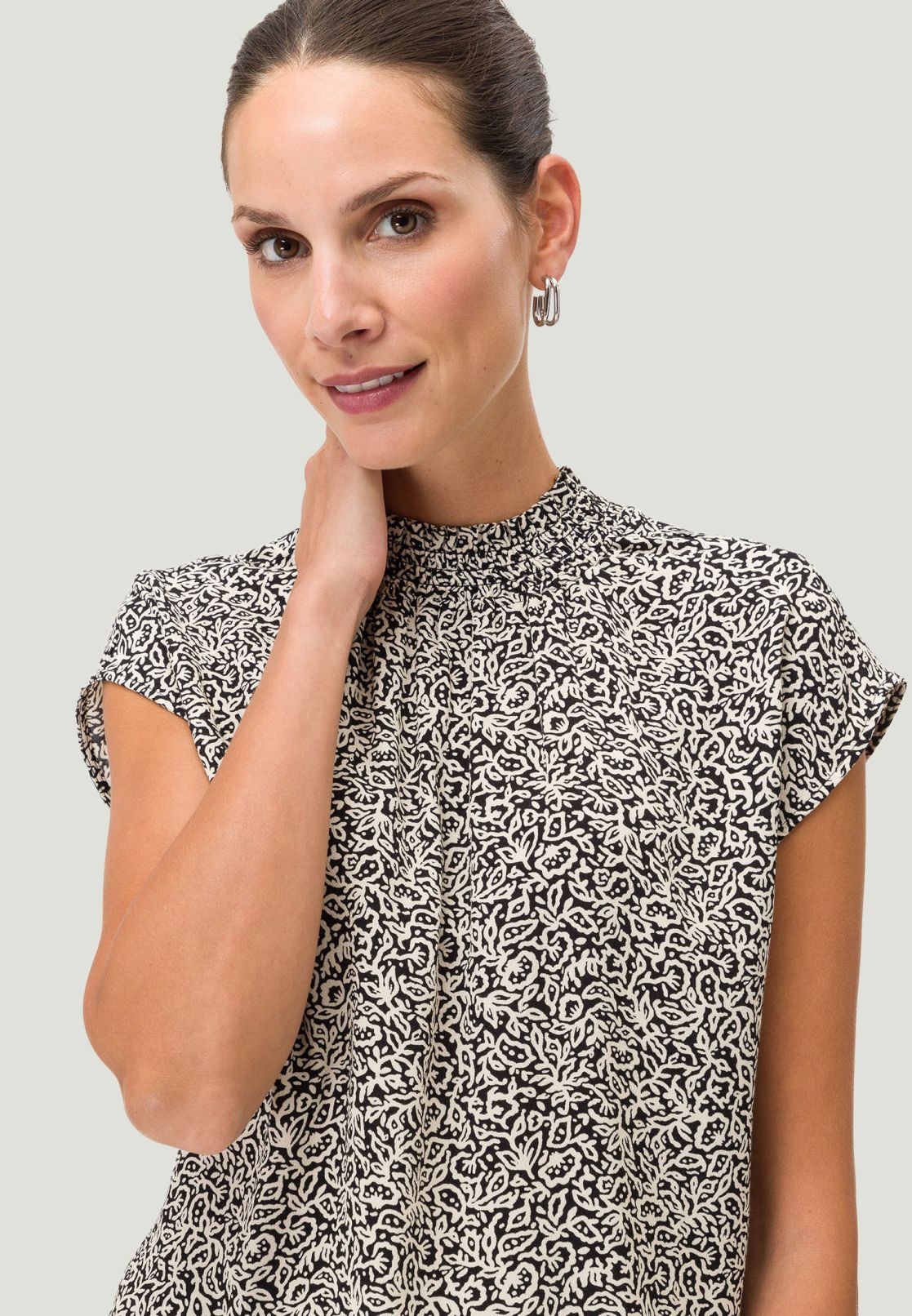 Blusenshirt mit Flower Printonline kaufen
