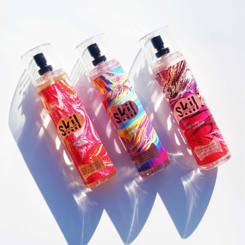skil Liquid Love Brume parfumée pour corps et cheveux