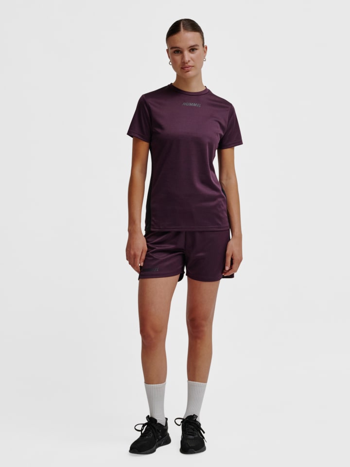 Hummel Hummel T-Shirt Hmlmulti Fußball Damen in PLUM PERFECT günstig kaufen M