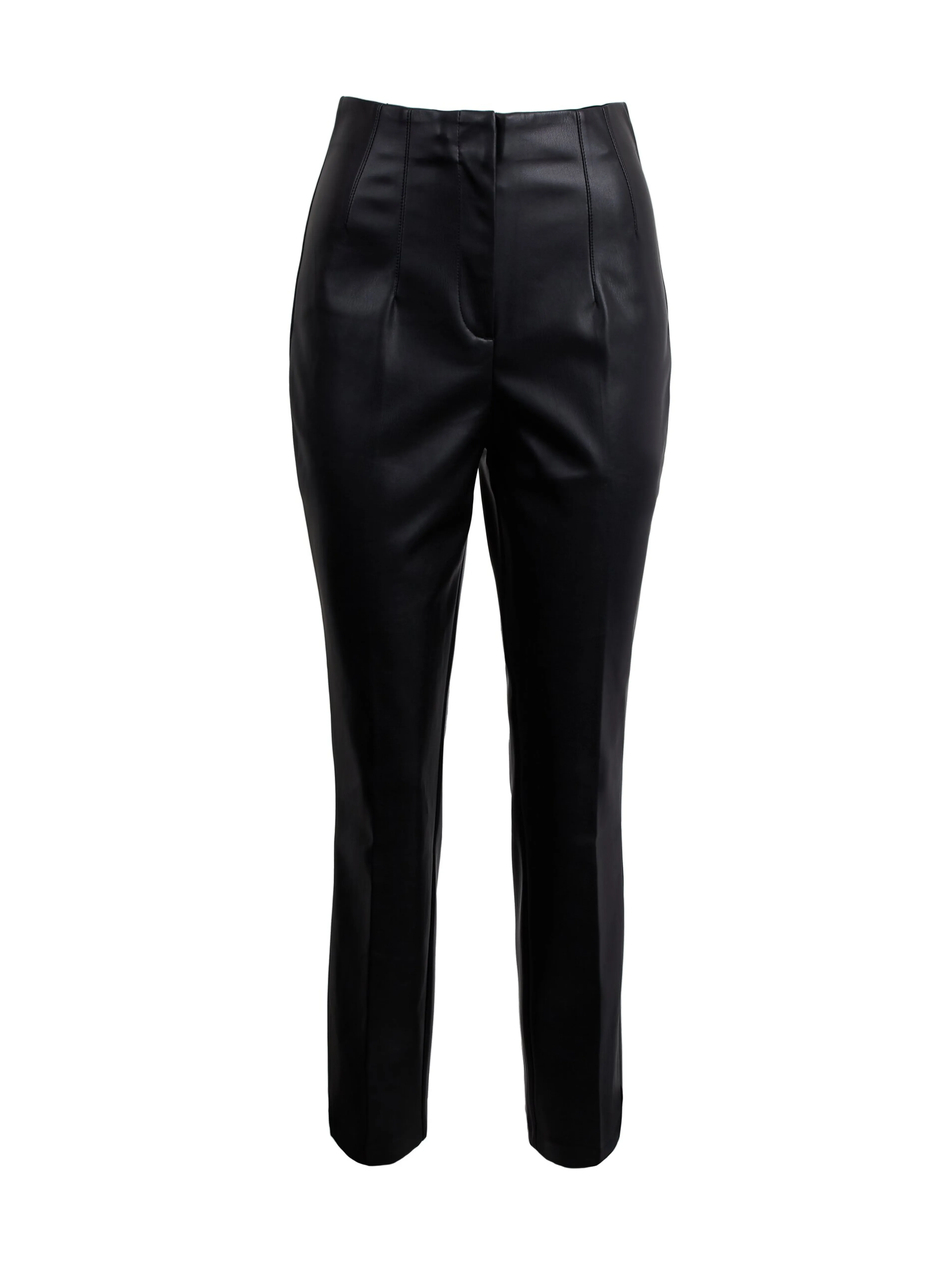 Schwarze Damen Lederhose ORSAY