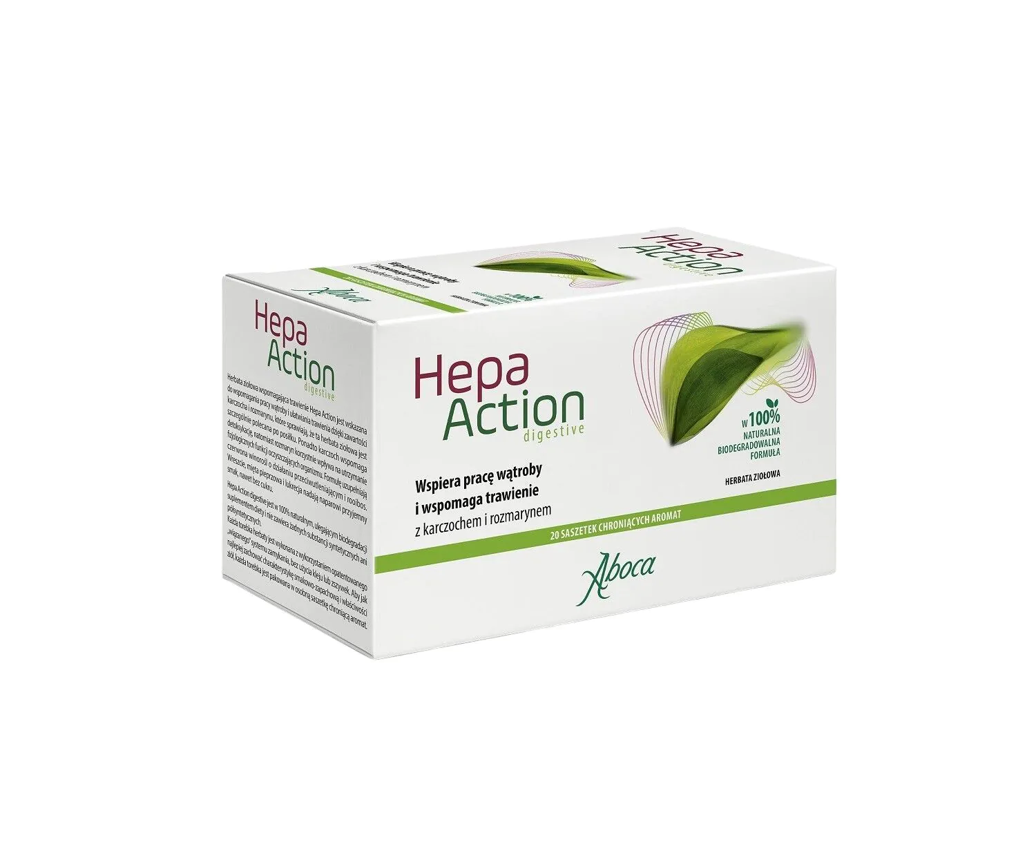 Aboca Hepa Action probavni čaj u vrećicama