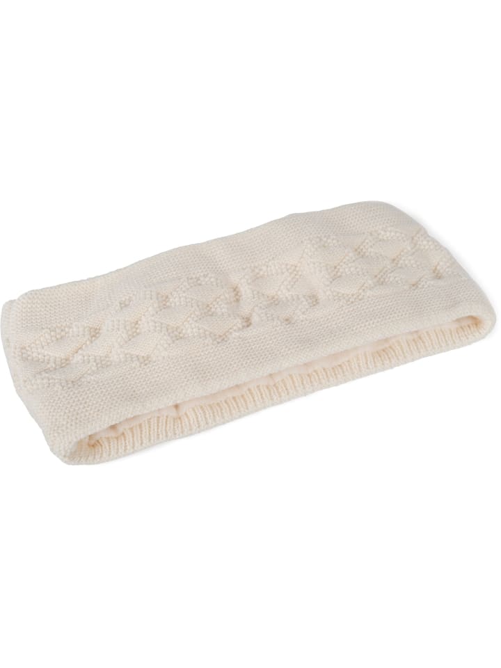 styleBREAKER Strick Stirnband in Creme günstig kaufen onesize