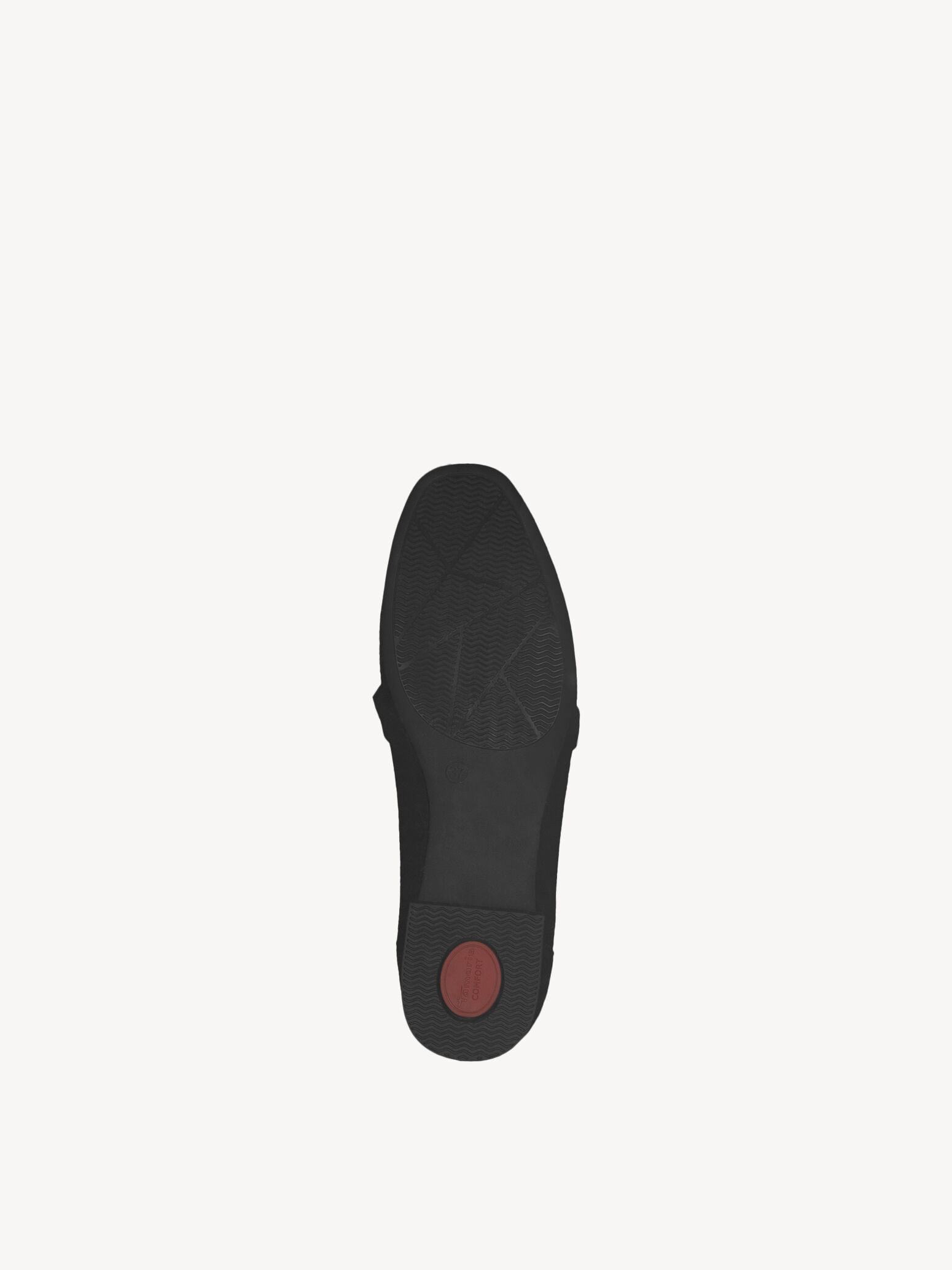 Slipper en cuir - noir