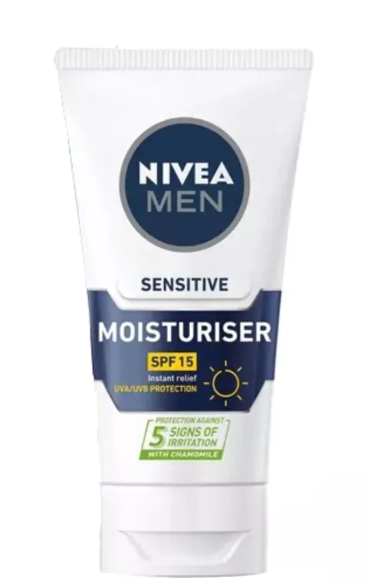 Nivea Men Sensitive zaštitna krema za lice SPF15