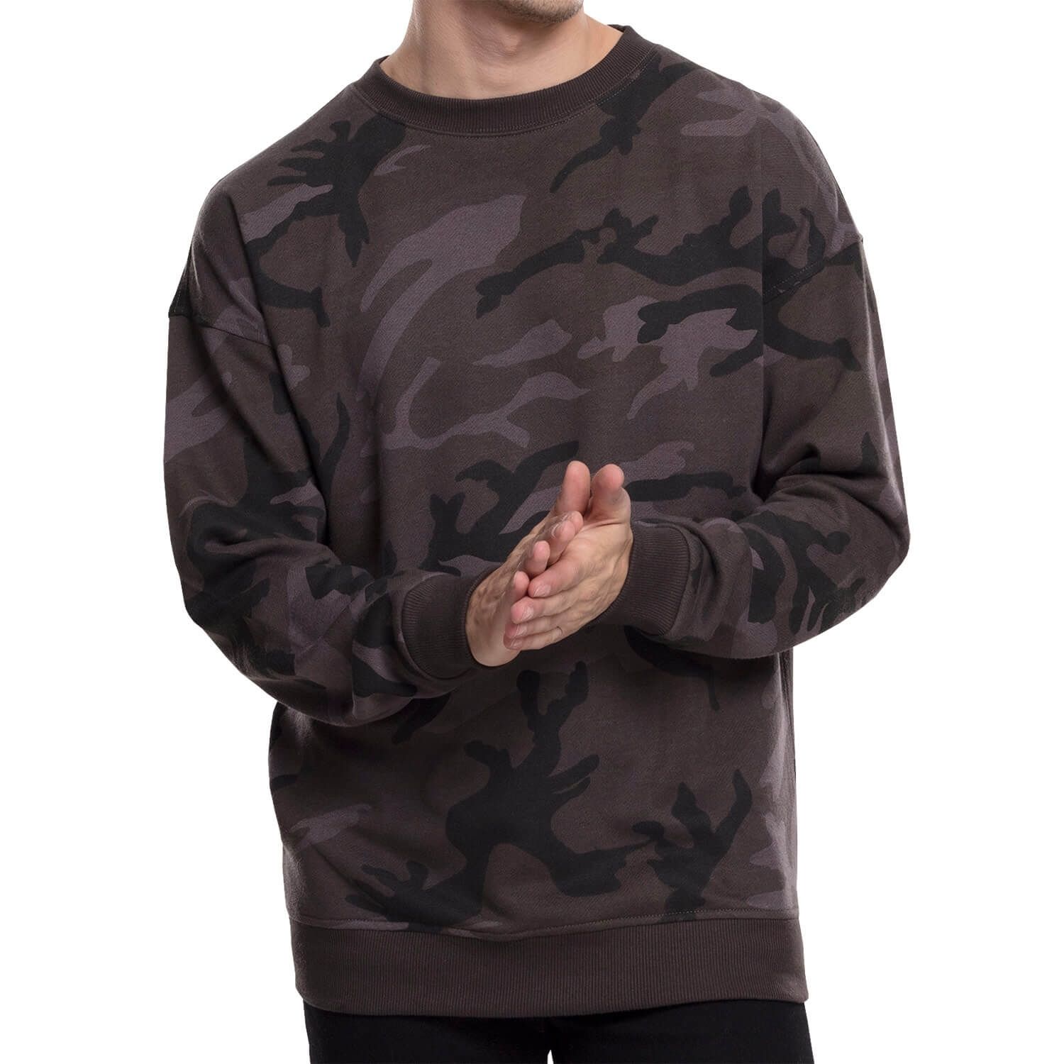 Camo Crewneck Pullover