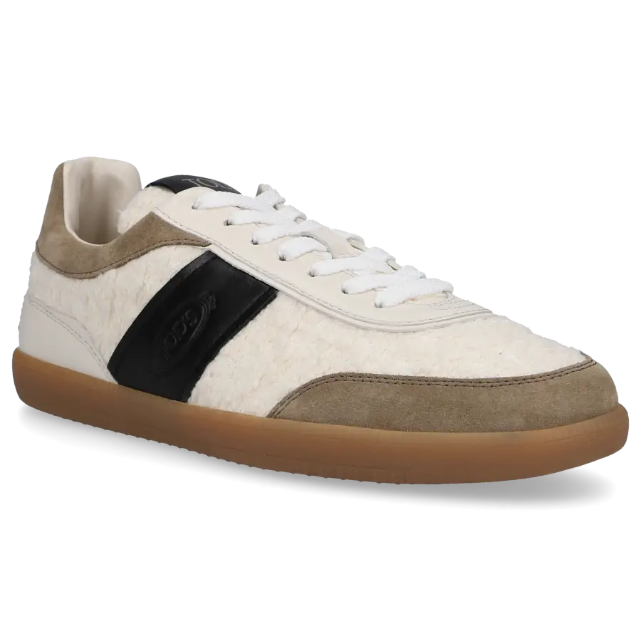 Tod's - Sneaker low TABS Veloursleder - weiß