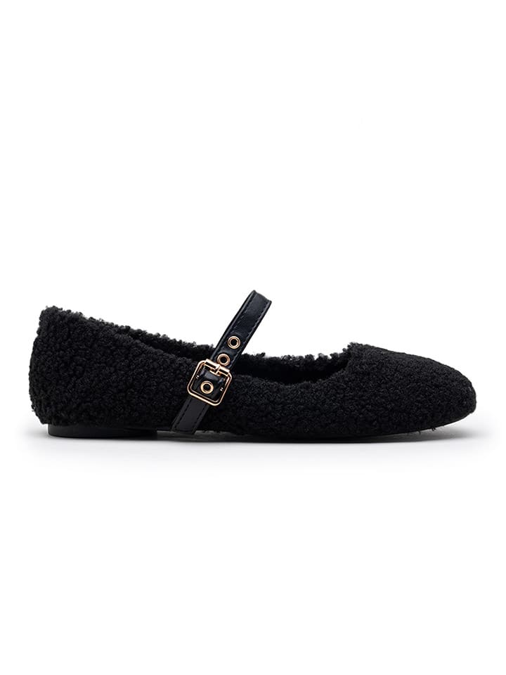 Foreverfolie Ballerinas in Schwarz günstig kaufen