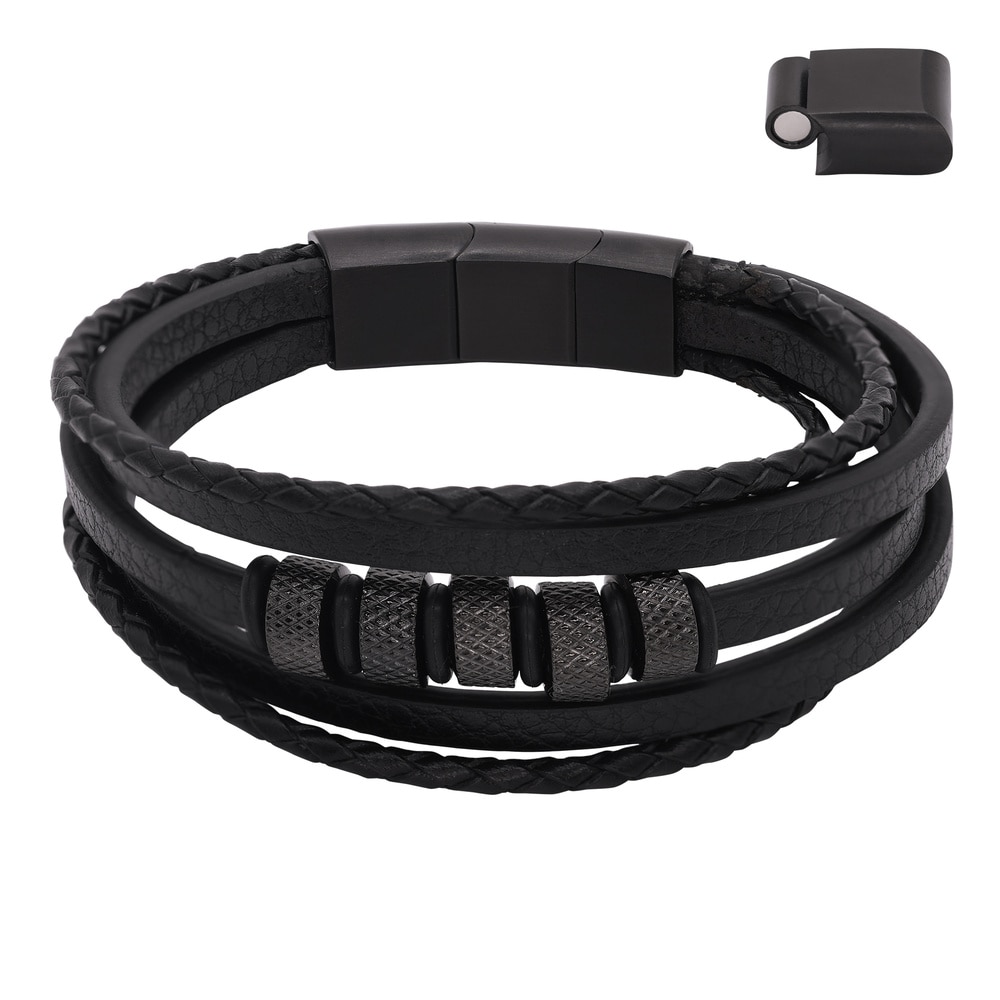 Heideman Bracelet en cuir Casper Bracelet