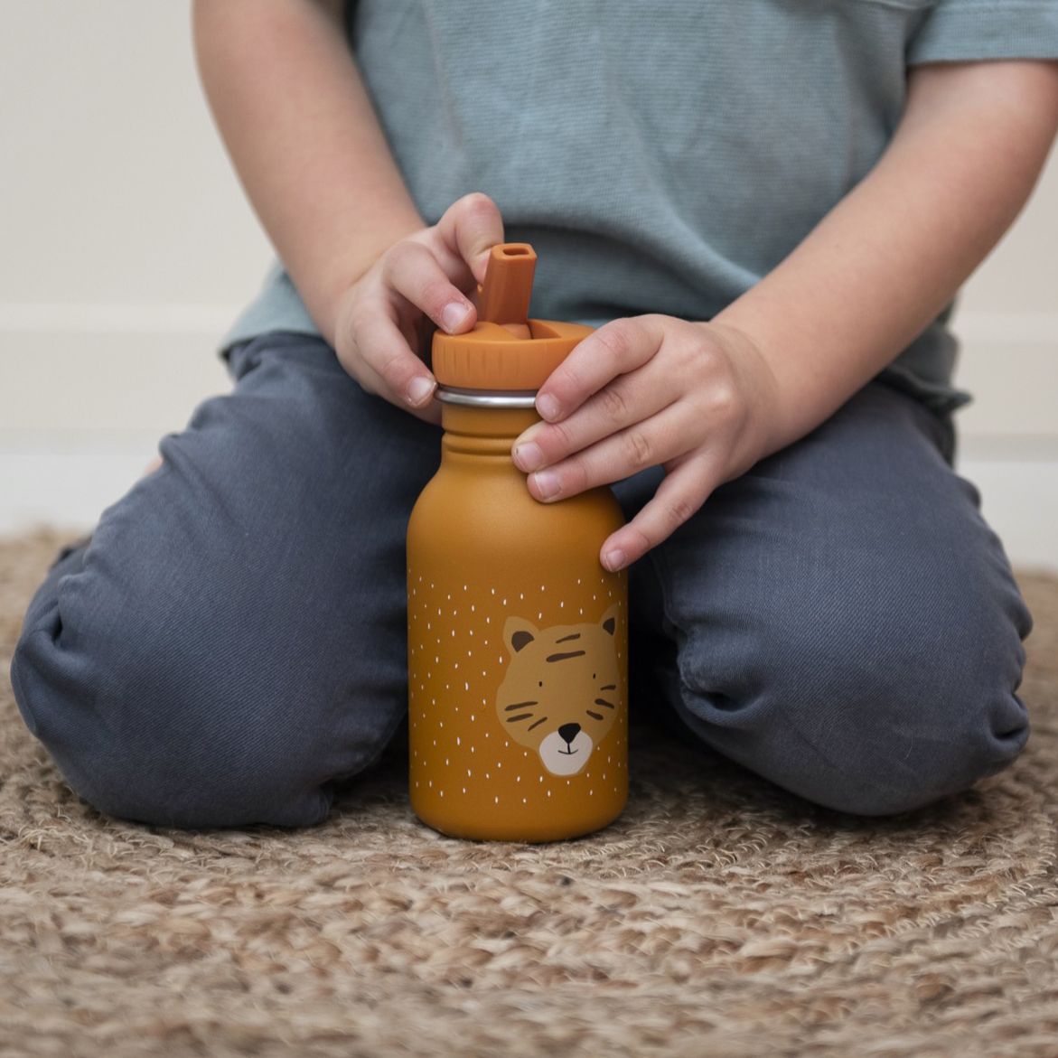 Trixie  Gourde 350ml - Mr. Tiger - marron orange