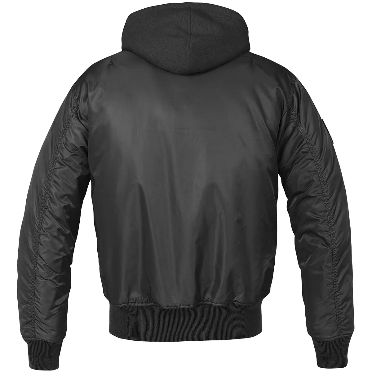 MA1 Jacke Sweat Hooded schwarz