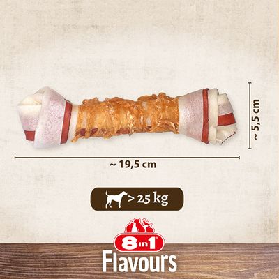 8in1 Triple Flavour Kauknochen L