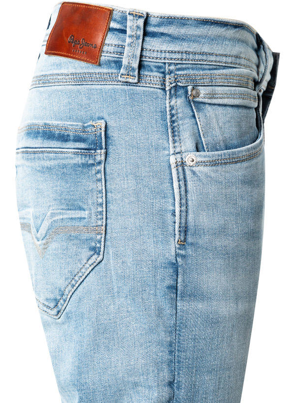 Pepe Jeans, Jeans, Tapered Fit, Baumwoll-Stretch, hellblau