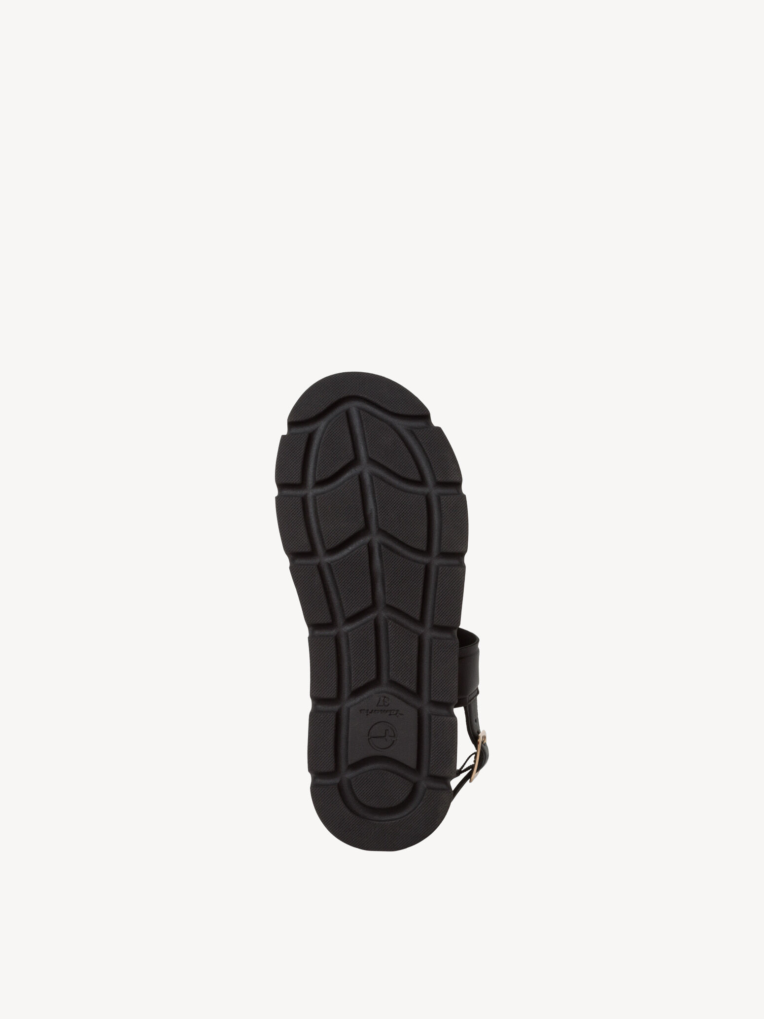 Sandale en cuir - noir