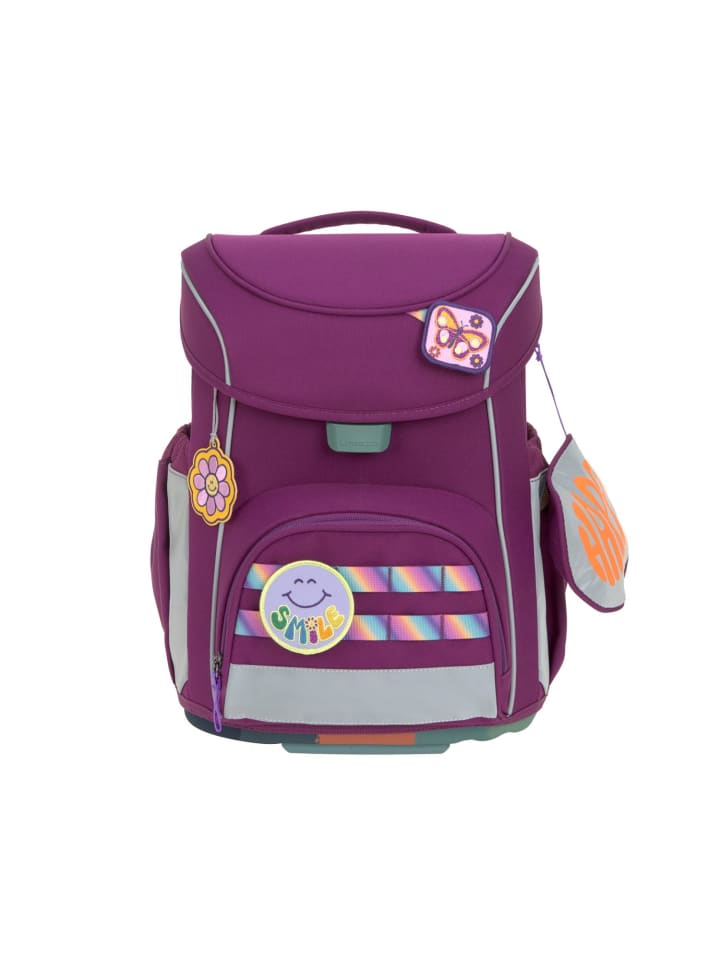 Lässig Lässig Schulranzen Set 7-teilig, Slim Unique lilac günstig kaufen onesize