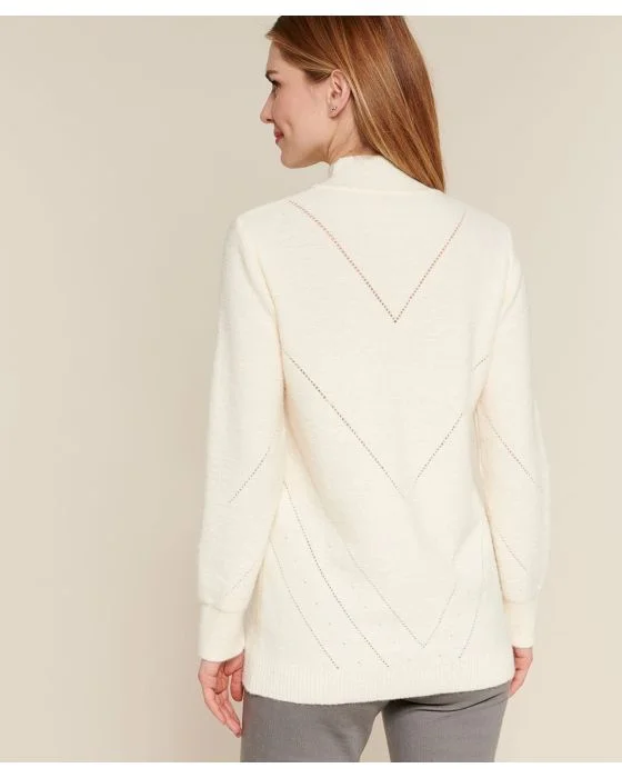Pull à motif losanges