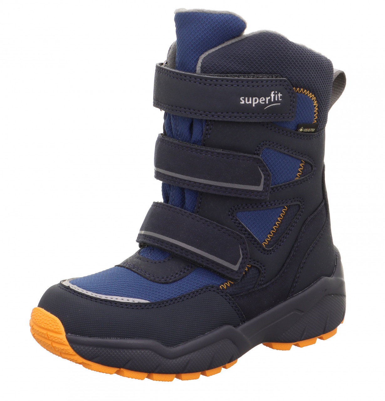 CULUSUK 2.0 - Blau Stiefel mit Klettverschluss