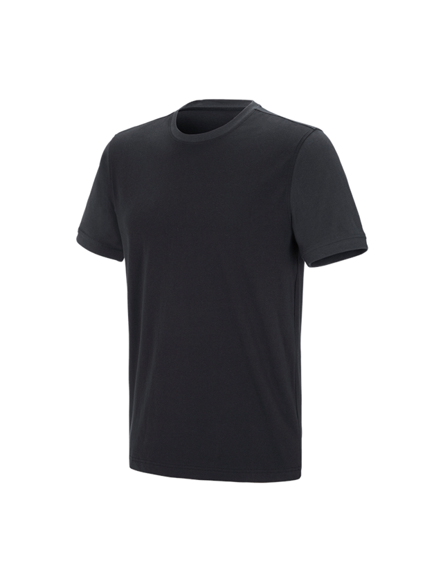 e.s. T-Shirt cotton stretch bicolor