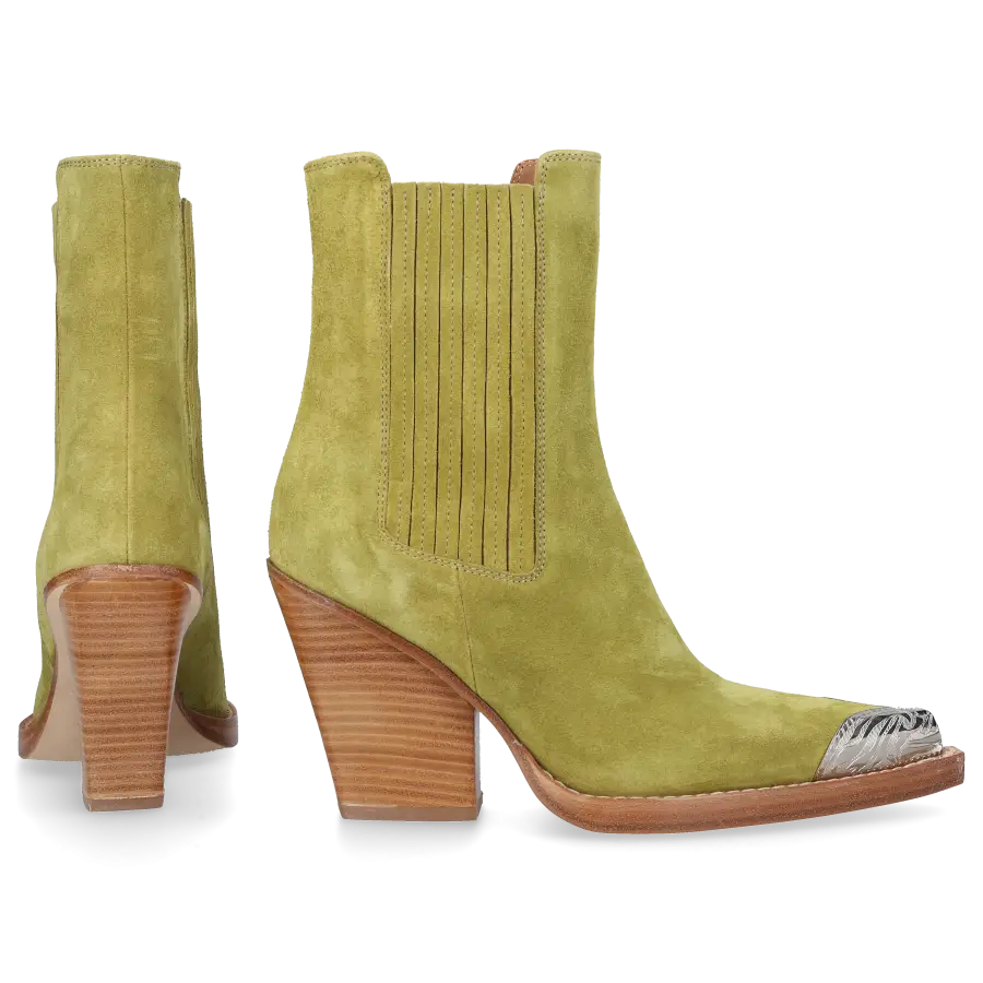 Paris Texas - Chelsea Boots DALLAS Veloursleder - grün