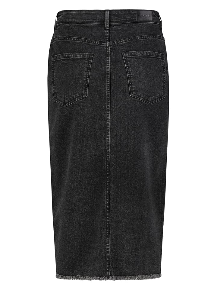 Sublevel Jeansrock in Schwarz günstig kaufen
