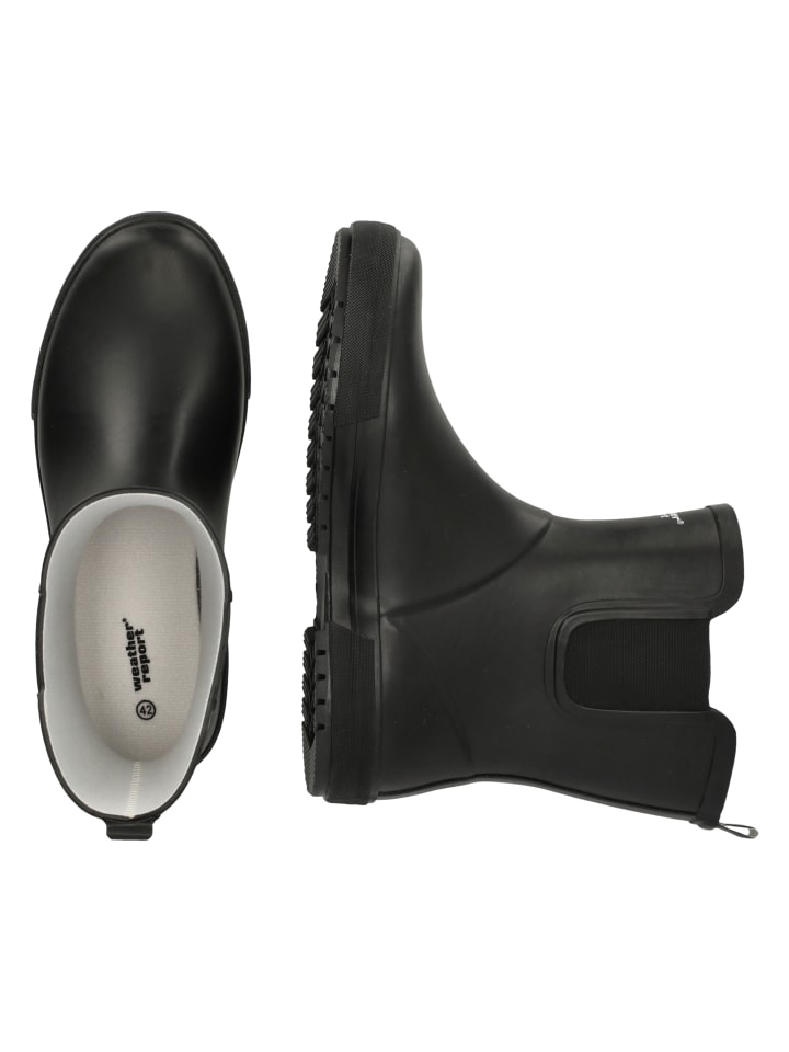 Weather Report Gummistiefel Erick in 1001S Black Solid günstig kaufen