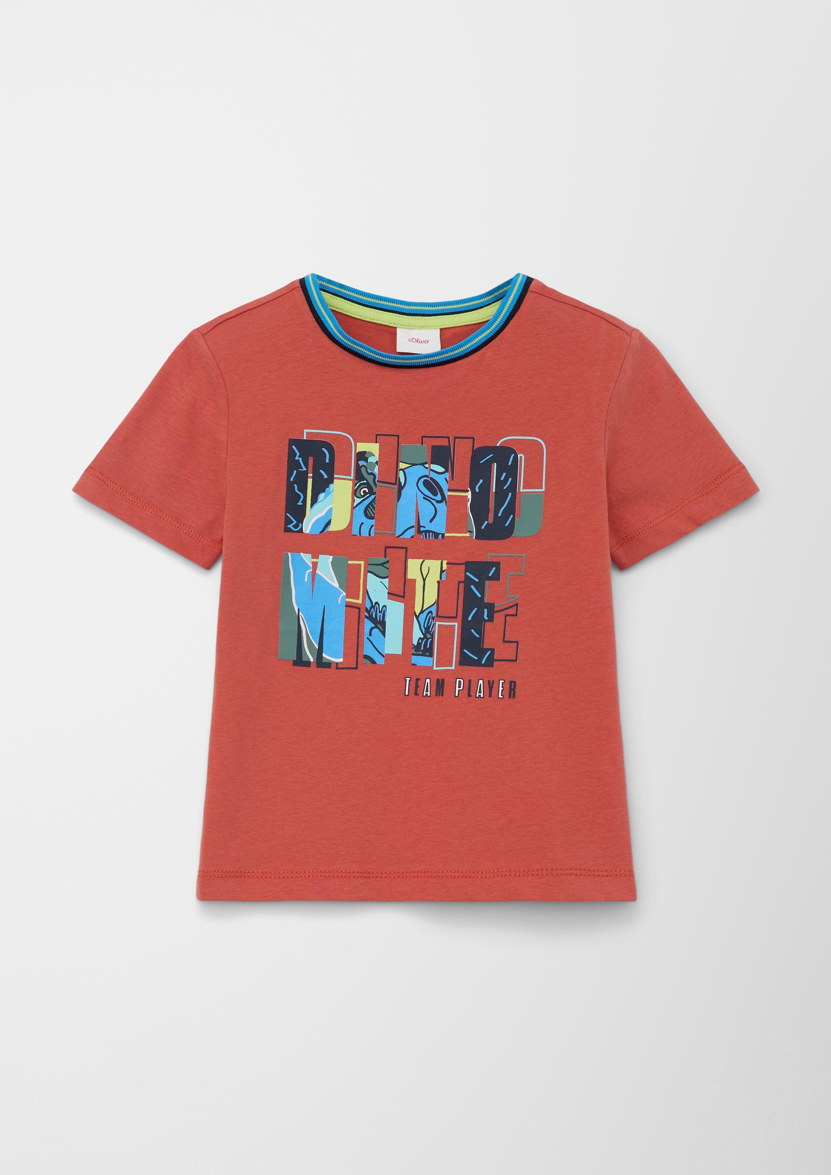 T-Shirt mit Frontprint  2127537-2061