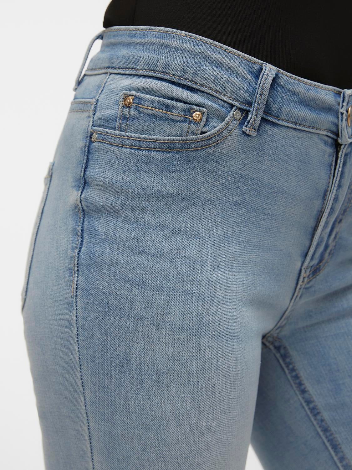 VMFLASH Mid Rise Skinny Fit Jeans