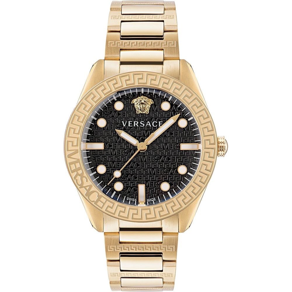 Versace Montre pour hommes Acier inoxydable Montre