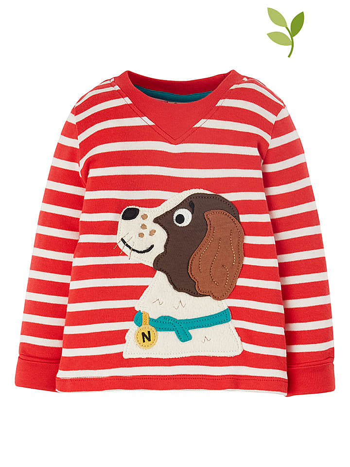 Frugi Frugi Longsleeve Hund Ringel günstig kaufen 104/110
