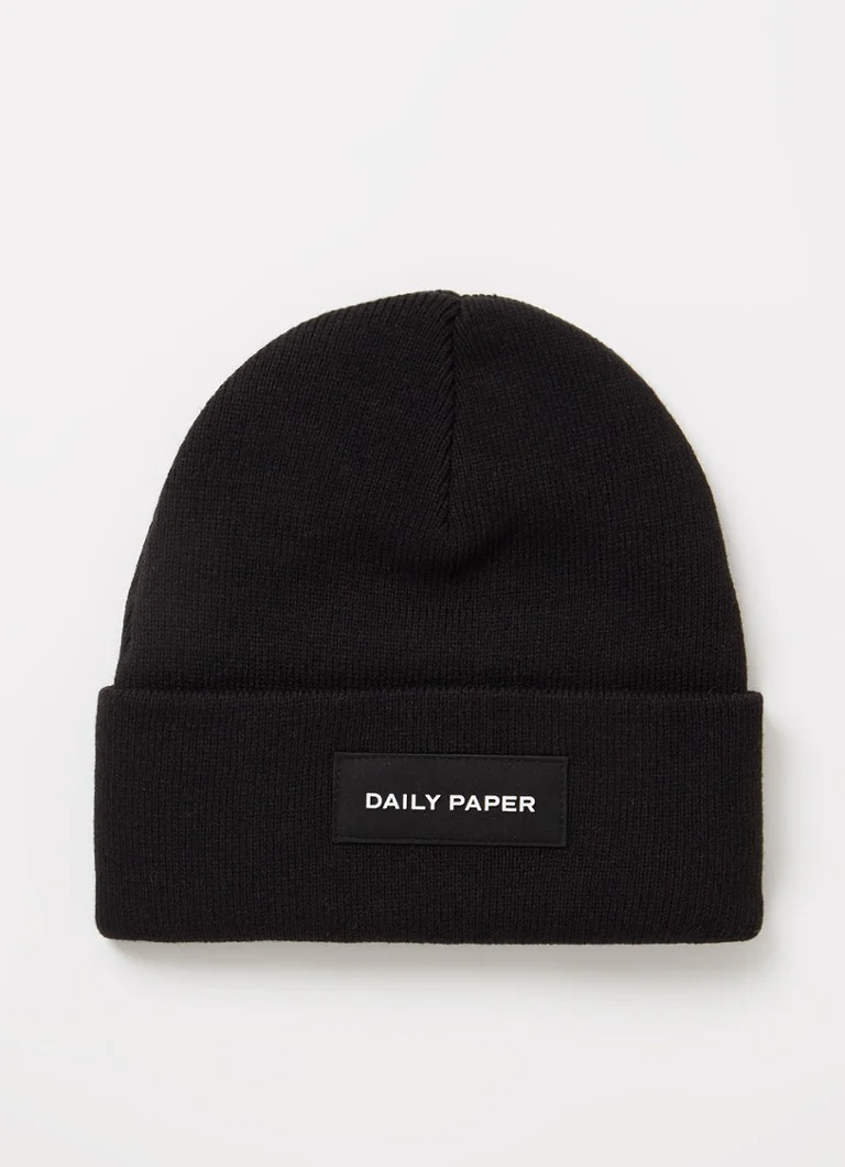 Daily Paper  Ebeanie muts met logo