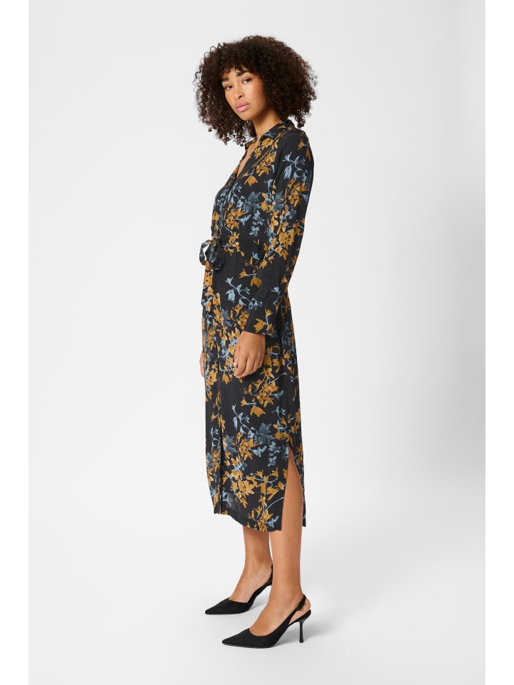 Kaffe Kleid KAmilana in Black deep günstig kaufen