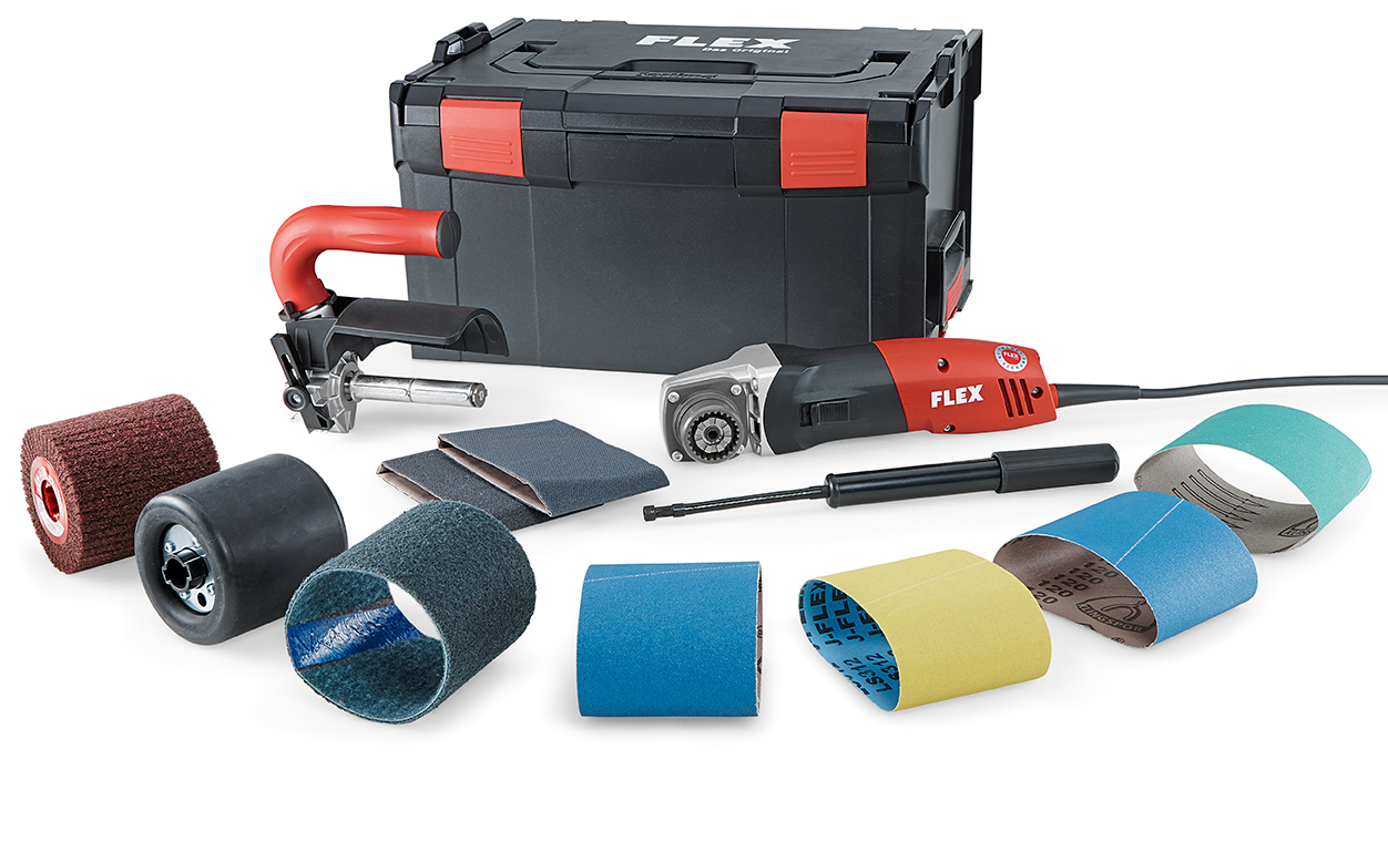 Flex-tools 433438 BSE 14-3 100 Conjunto Satineermachine