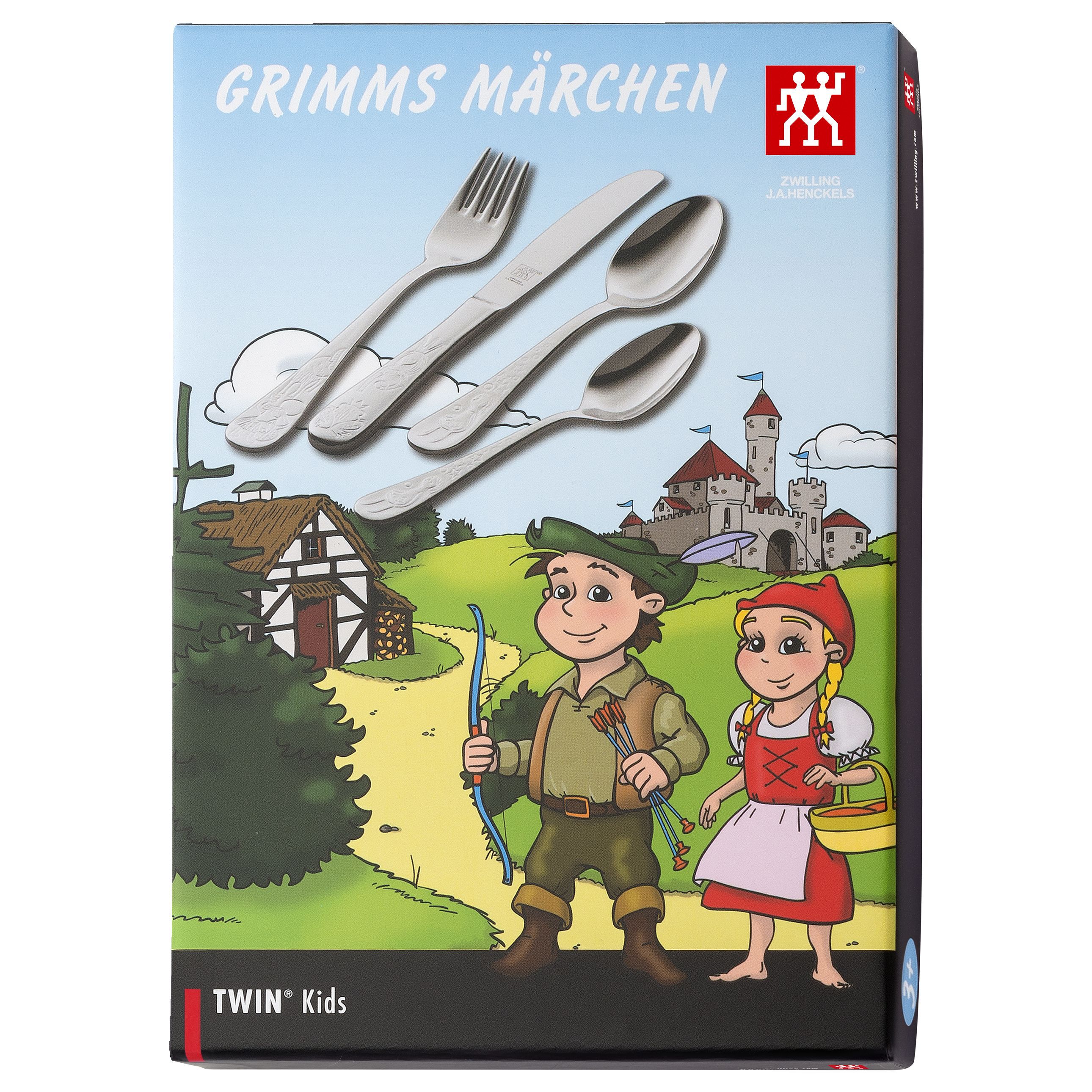 Kinderbesteckset 4-tlg, poliert
