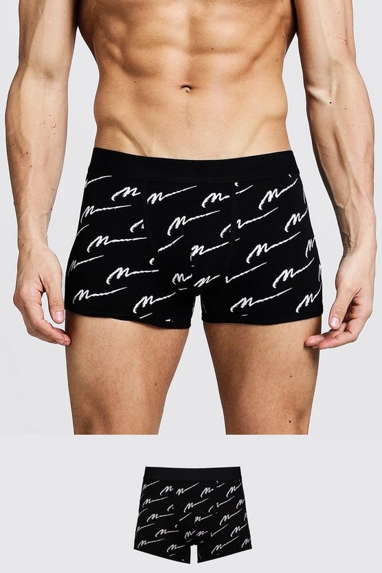 Boxershorts mit MAN-Schriftzug