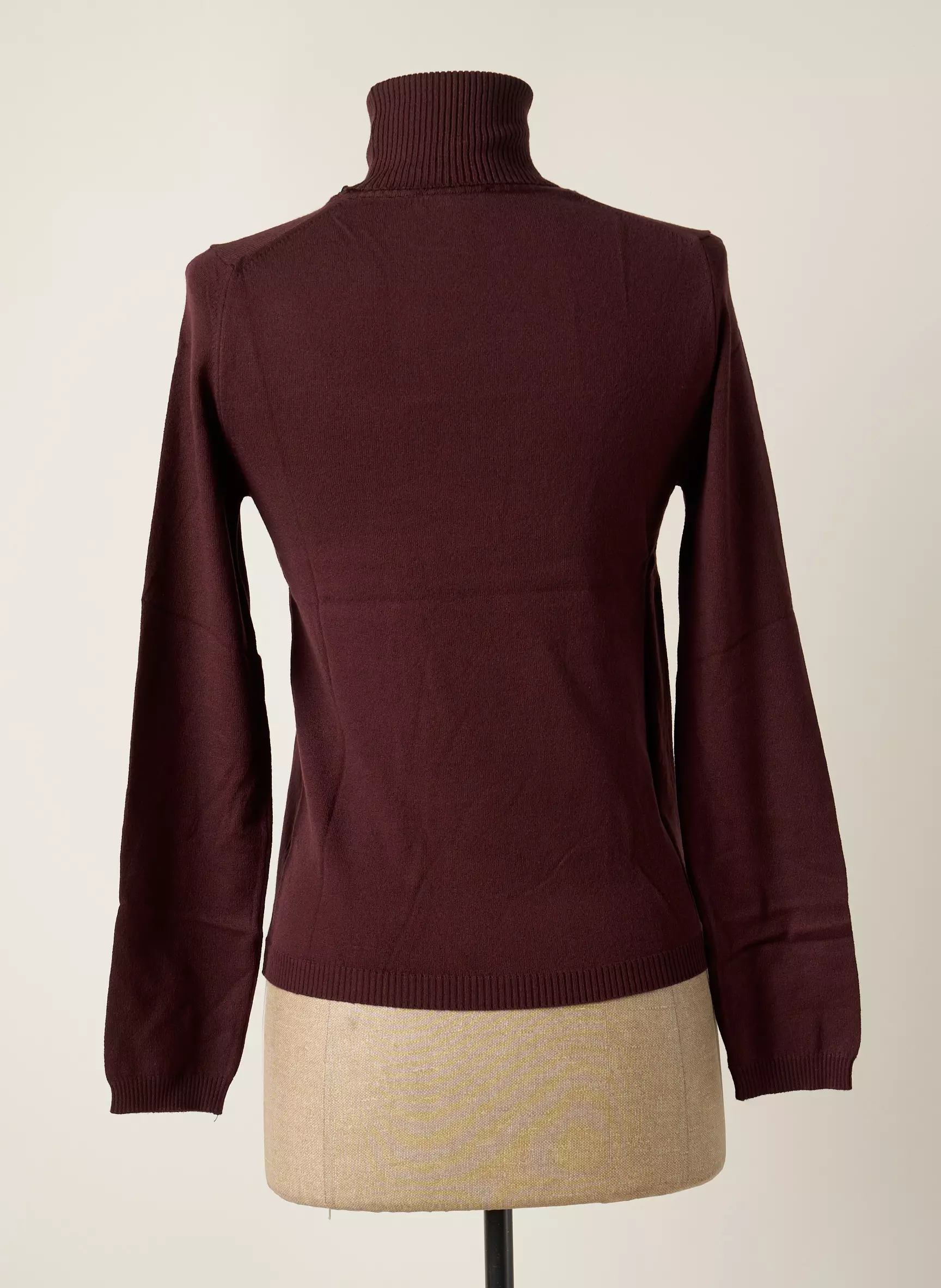 Stefan Green Cols Roules Femme couleur violet