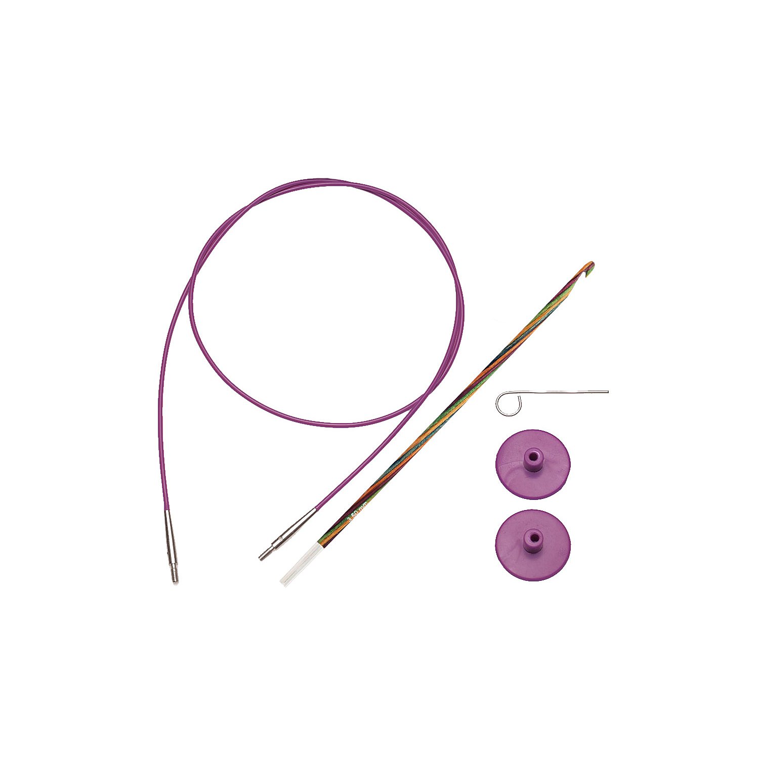 KnitPro Tunesische Häkelnadel, 3.5 mm Ø, im Set