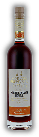 Schlossbrennerei Tegernsee Kräuter-Ingwer Schlossbrennerei Tegernsee Kräuter-Ingwer Komplexer Alpenkräutercharakter und erfrischende Ingwernote, ein königlicher Genuss. 0,7	 Liter - Vol 38%