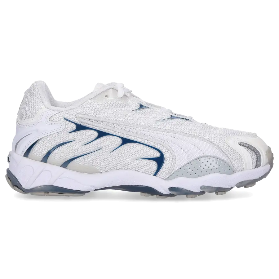 PUMA - Sneaker low INHALE Materialmix Textil Logo lila weiß-kombi - weiß