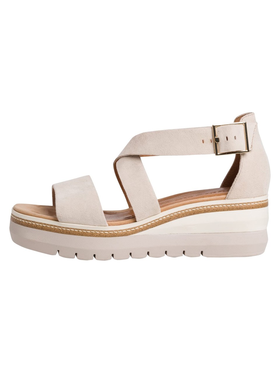 TAMARIS Komfort Sandalen beige