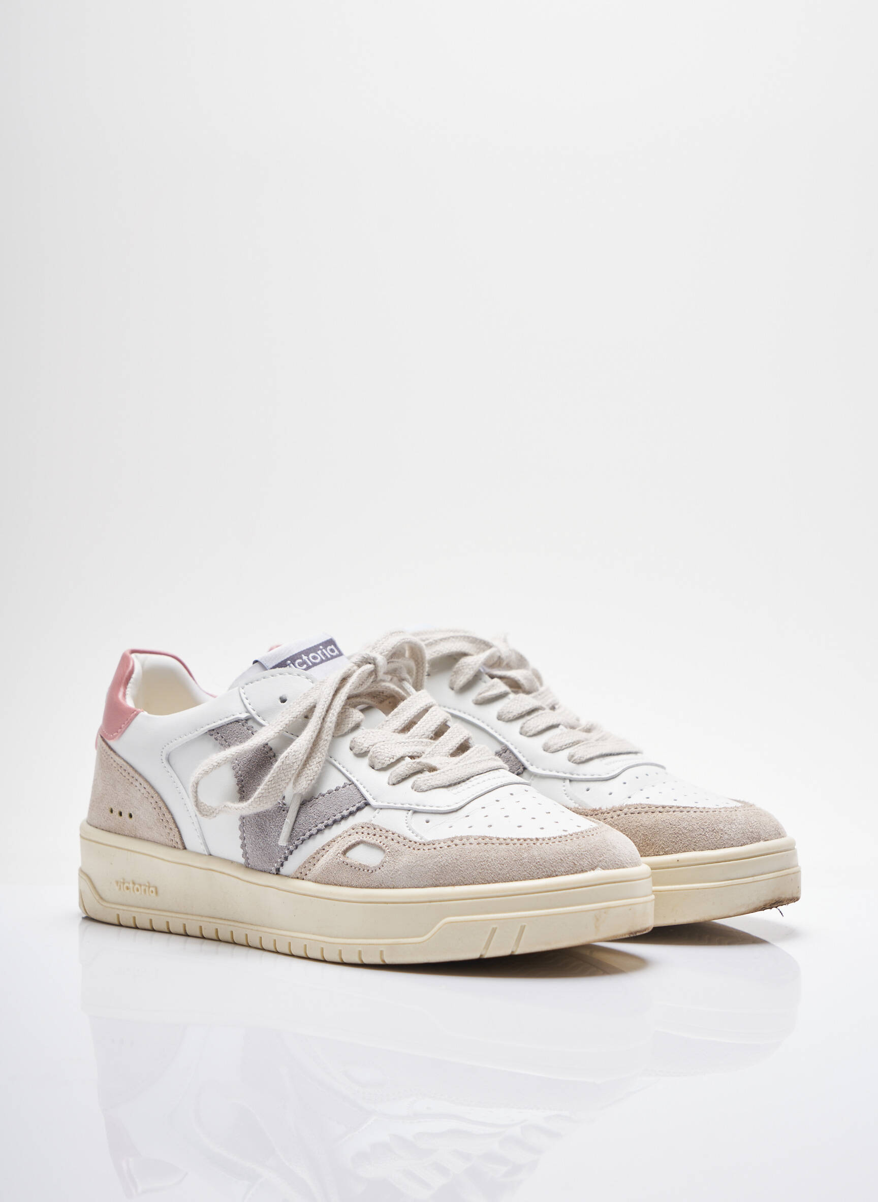 Victoria Baskets Femme couleur blanc