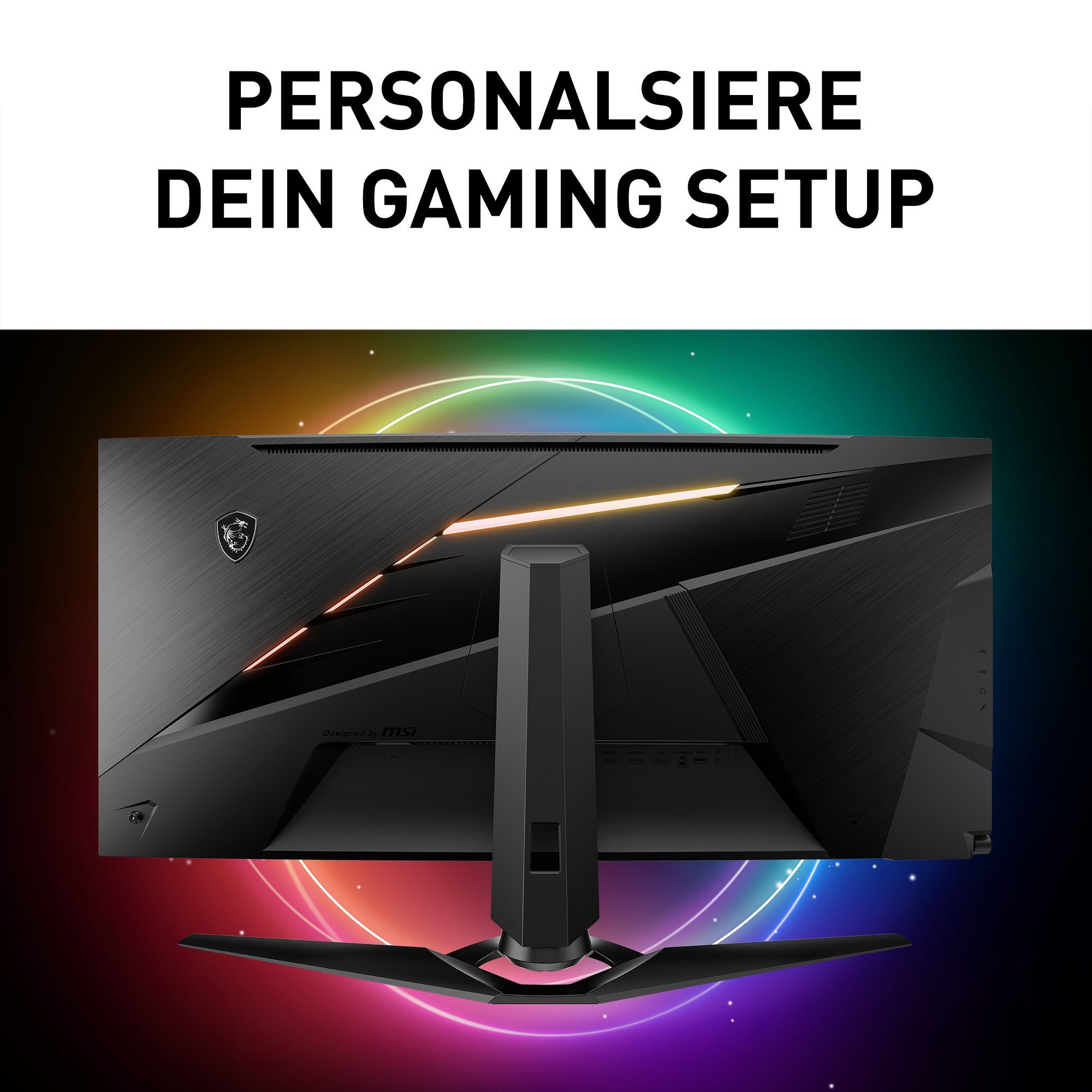 MSI Optix MEG381CQRDE Plus Curved-Gaming-LED-Monitor (95,25 cm/37,5 