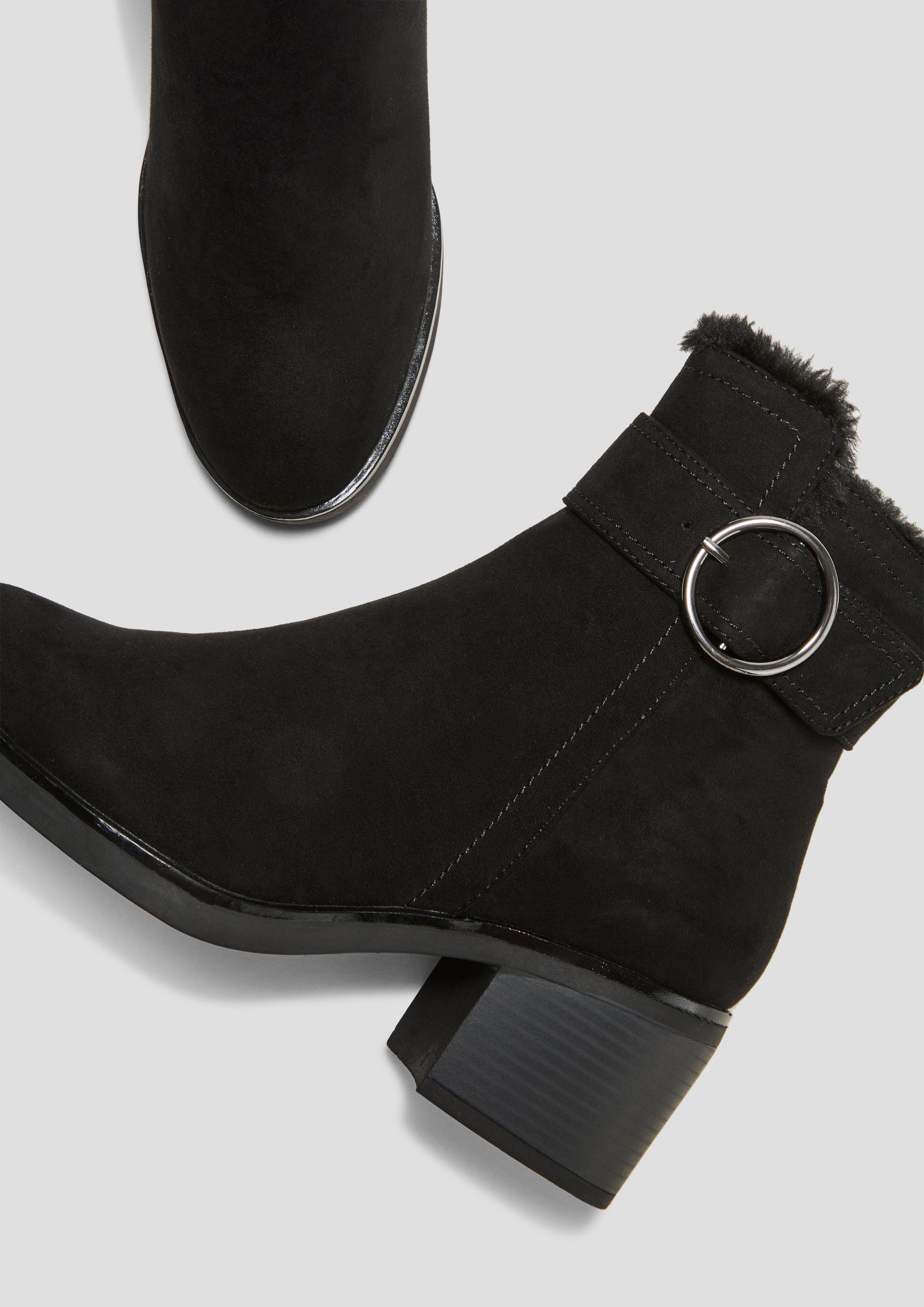 Stiefeletten in Wildleder-Optik  6008573-001
