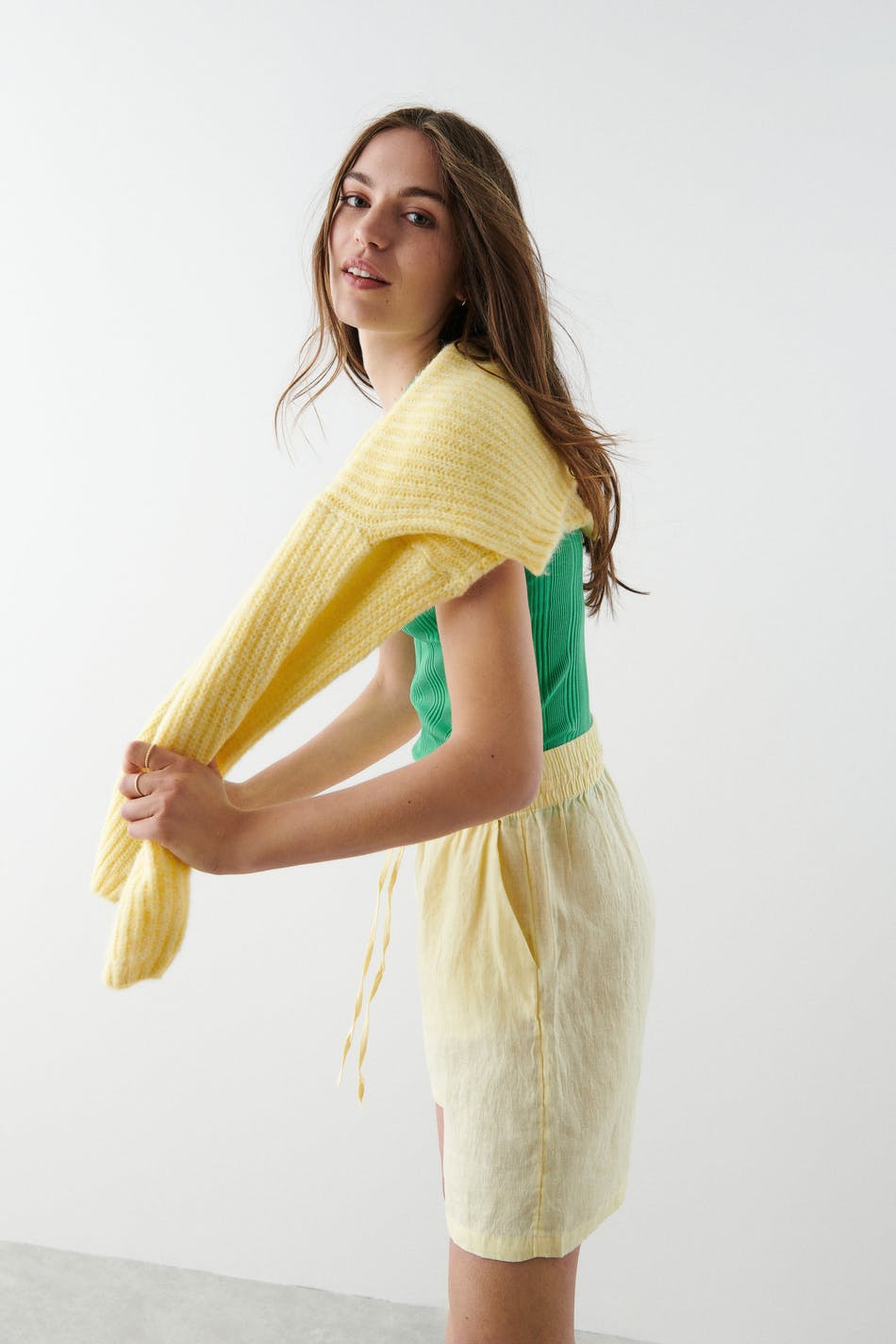 Disa linen shorts