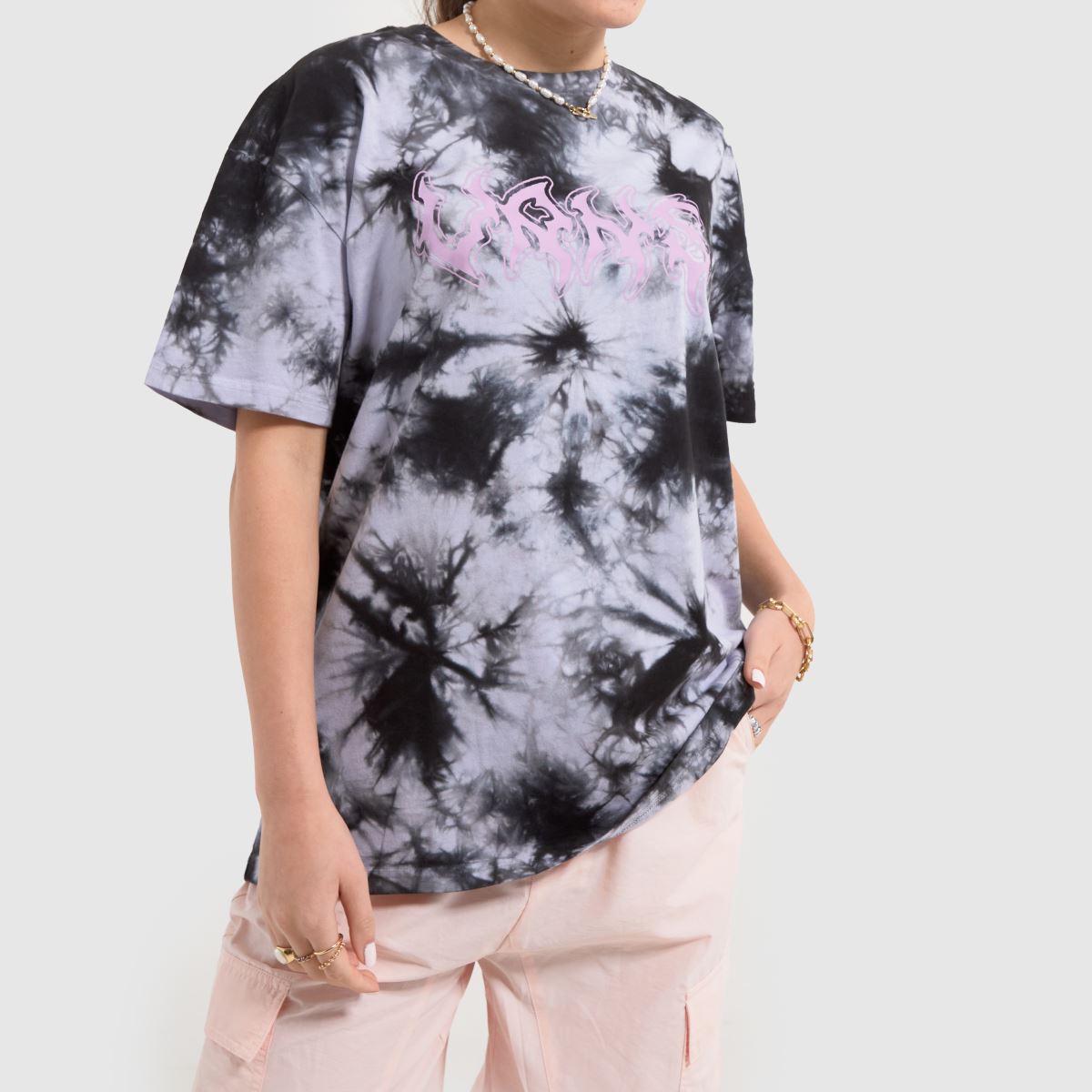 Vans – Manic – Svart, oversized t-shirt