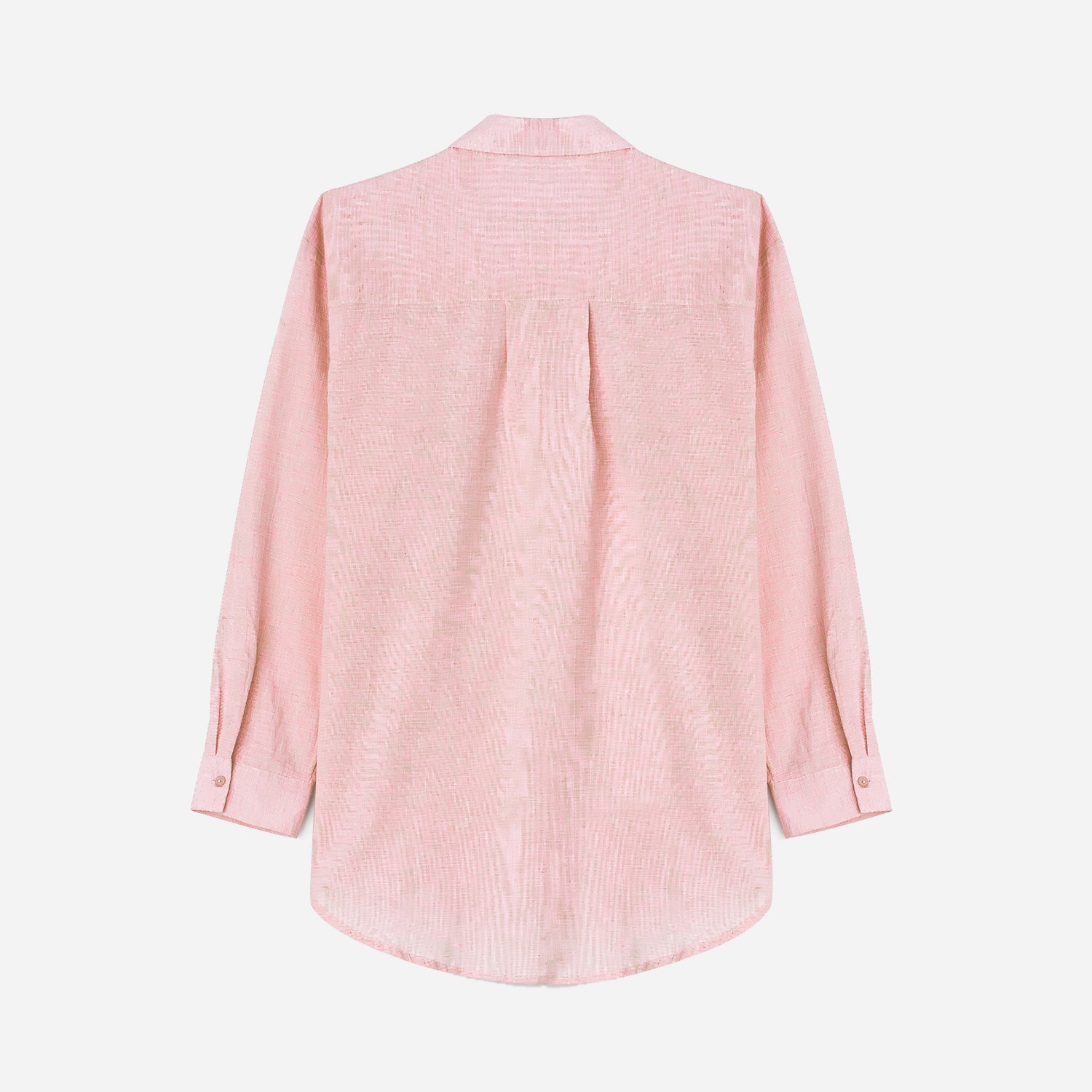 Chemise TEXTO rose mi-longue