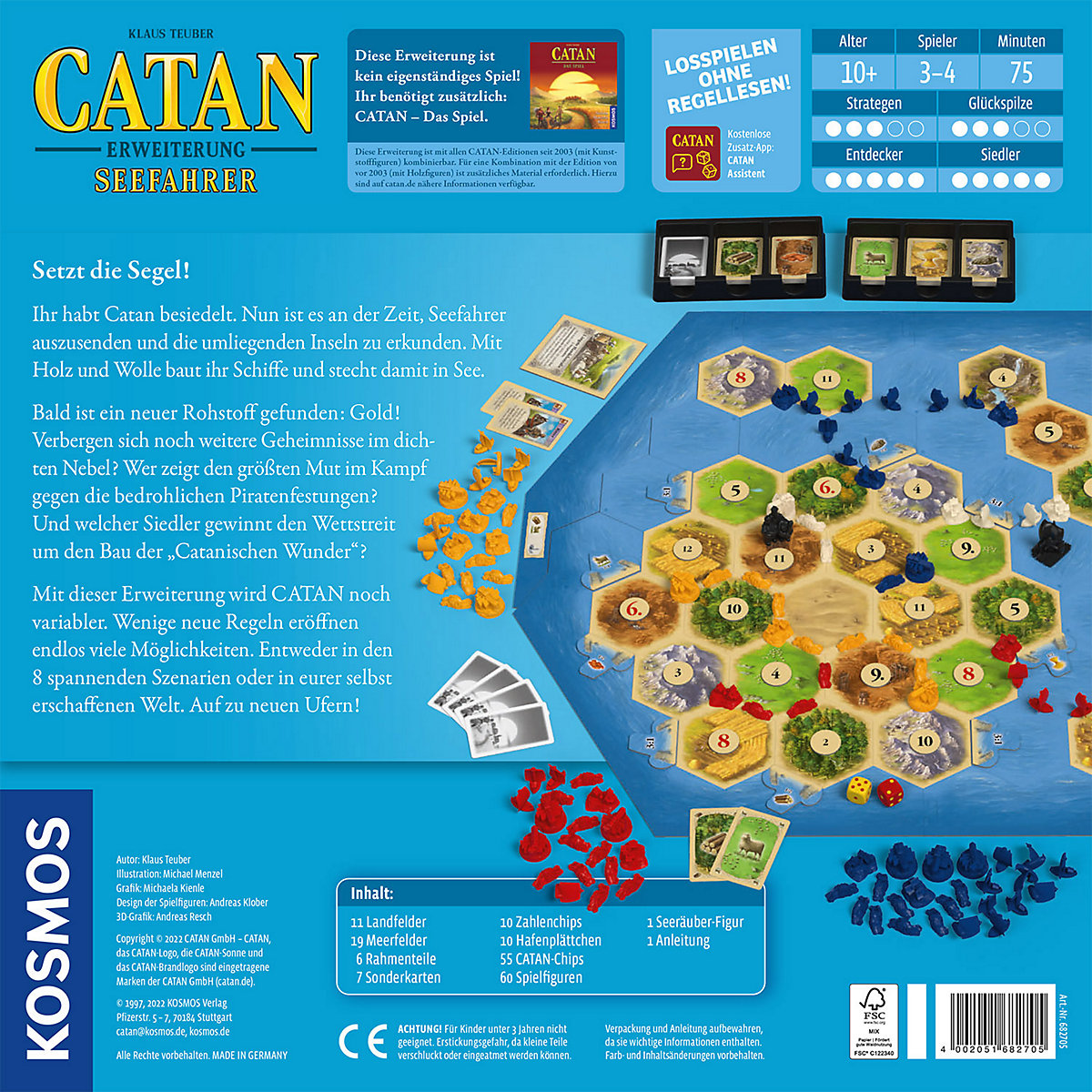 CATAN - Erweiterung - Seefahrer